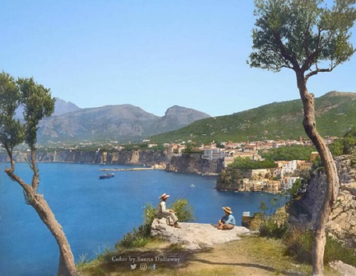 Colorized Photos From History, Sorrento