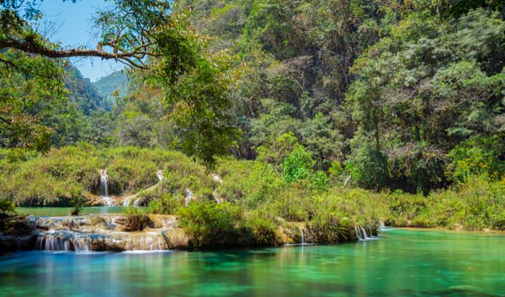 SEMUC CHAMPEY waterfall