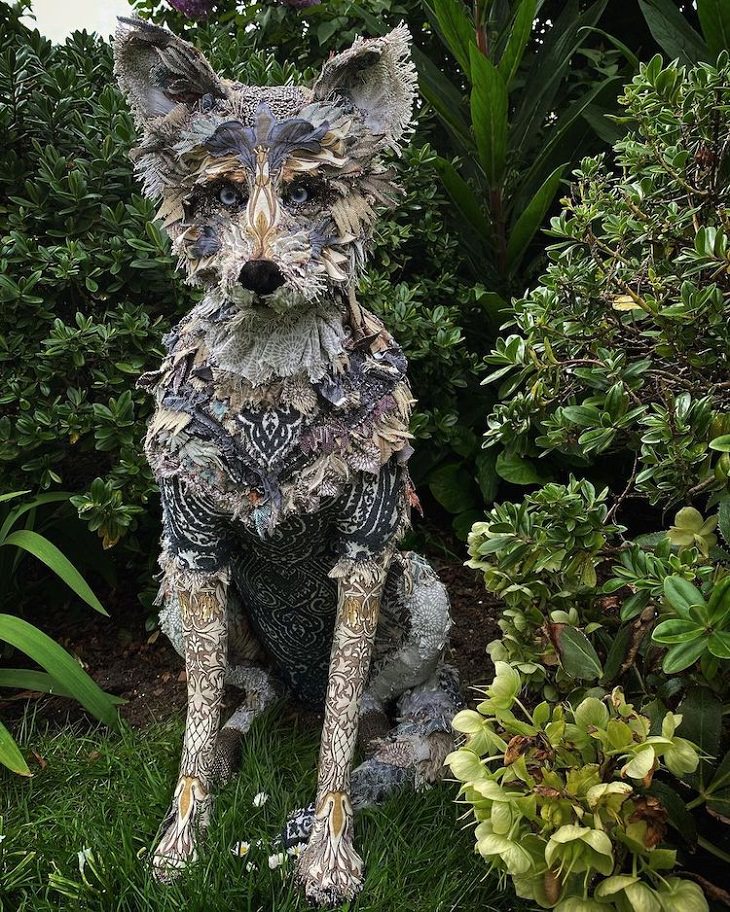  Animal Sculptures, fox