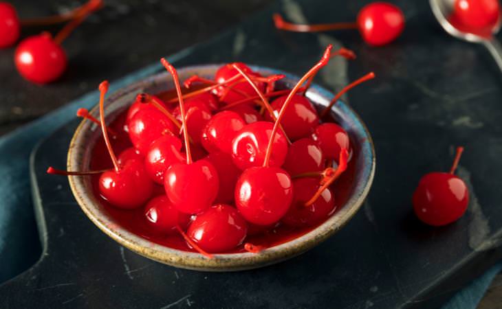 Maraschino cherries 