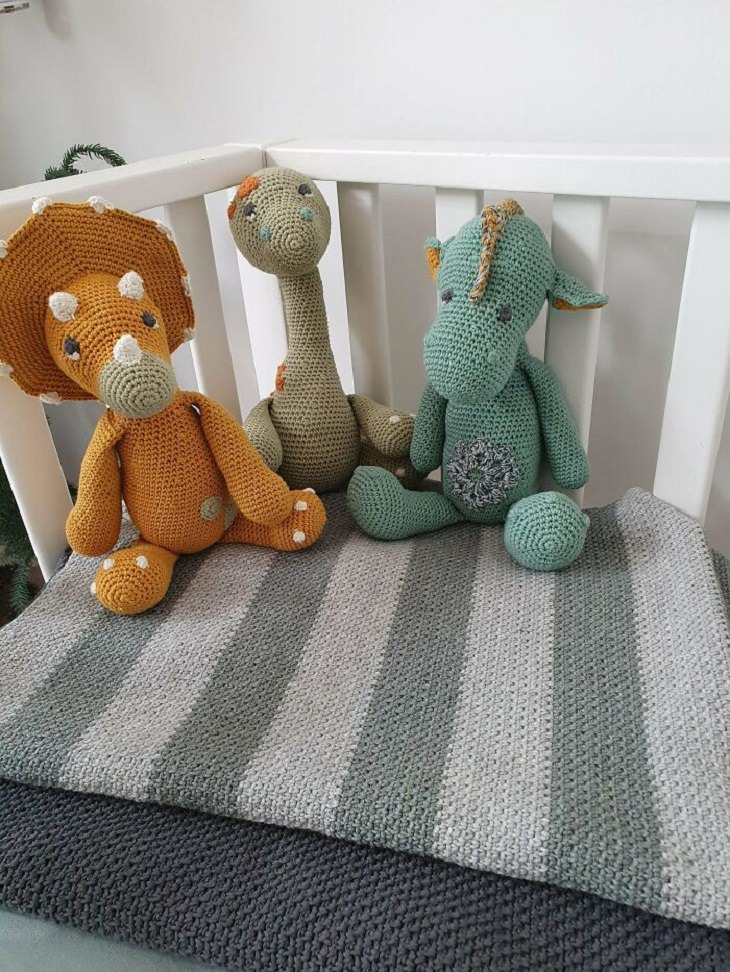 Crochet as Art, stuffed animals