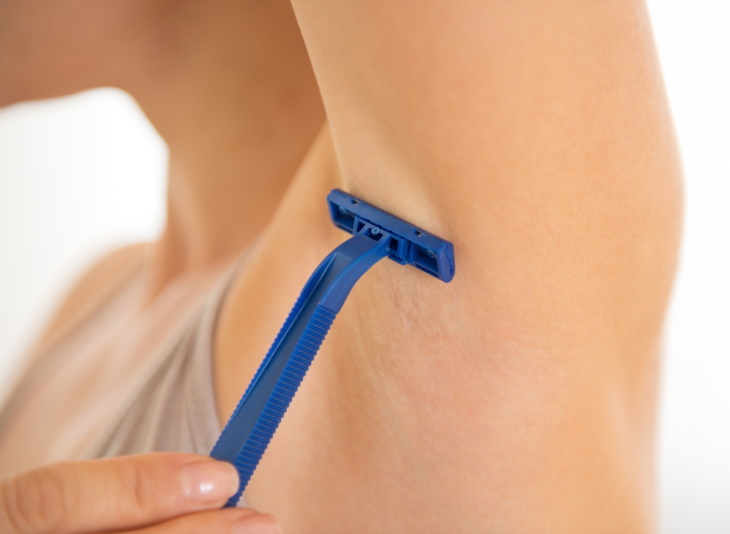 Hair Removal Myths armpit shaving