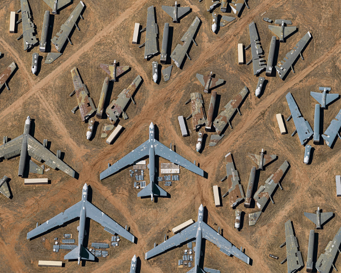 Aerials by Bernhard Lang - Davis-Monthan Air Force Base in Tucson