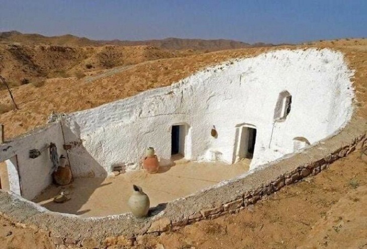  Architectural Wonders, medieval cave house