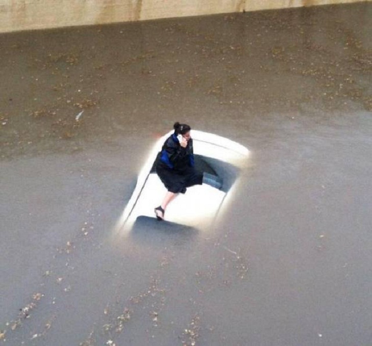 Driving Fails, sinking