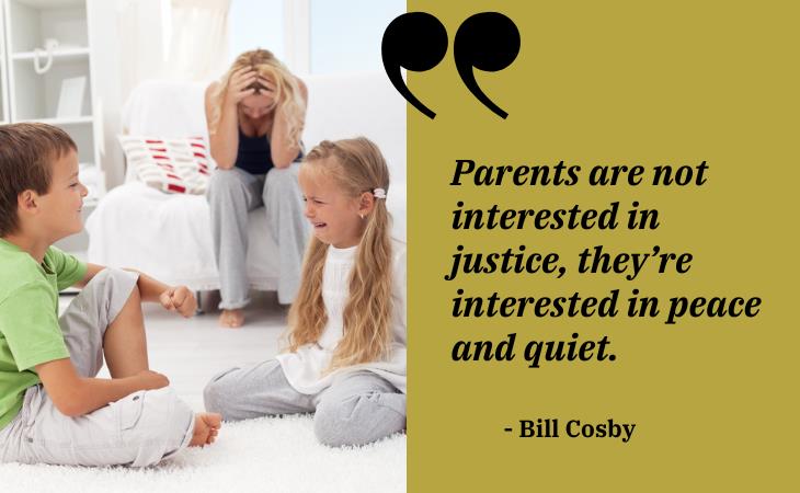 Funny Family Quotes, siblings, argue