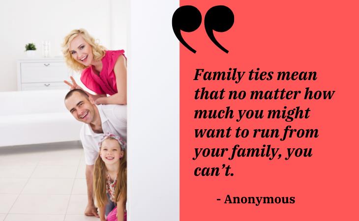 Funny Family Quotes, posing