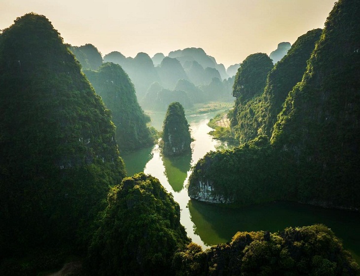 Aerial Views of Vietnam, Trang An