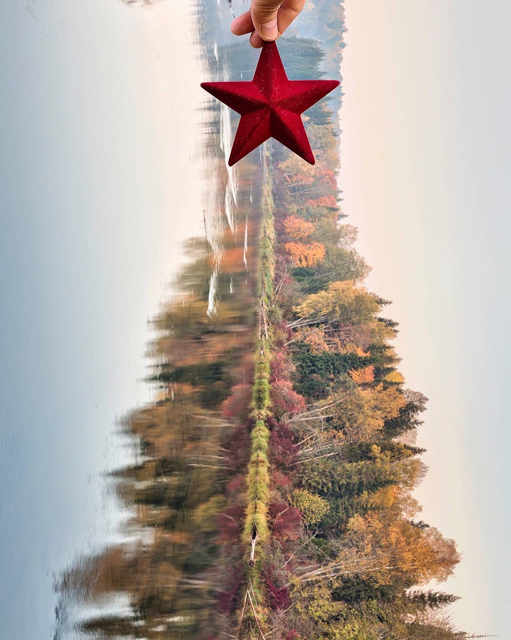 Forced Perspective Photography, star