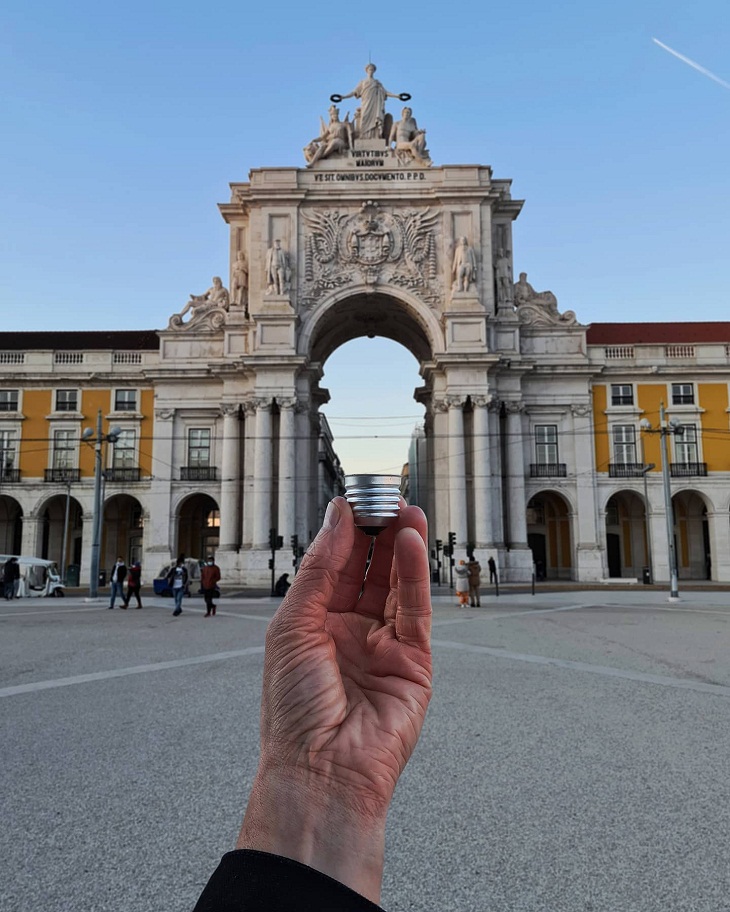 Forced Perspective Photography, architecture 