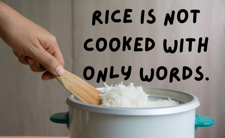 Armenian Proverbs, rice