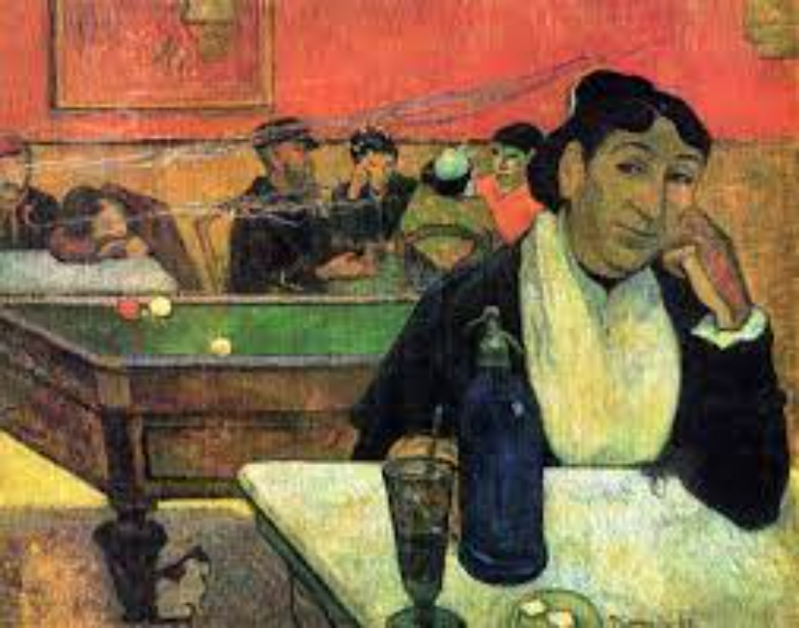 Paul Gauguin - 7. Night Café, Arles, 1888