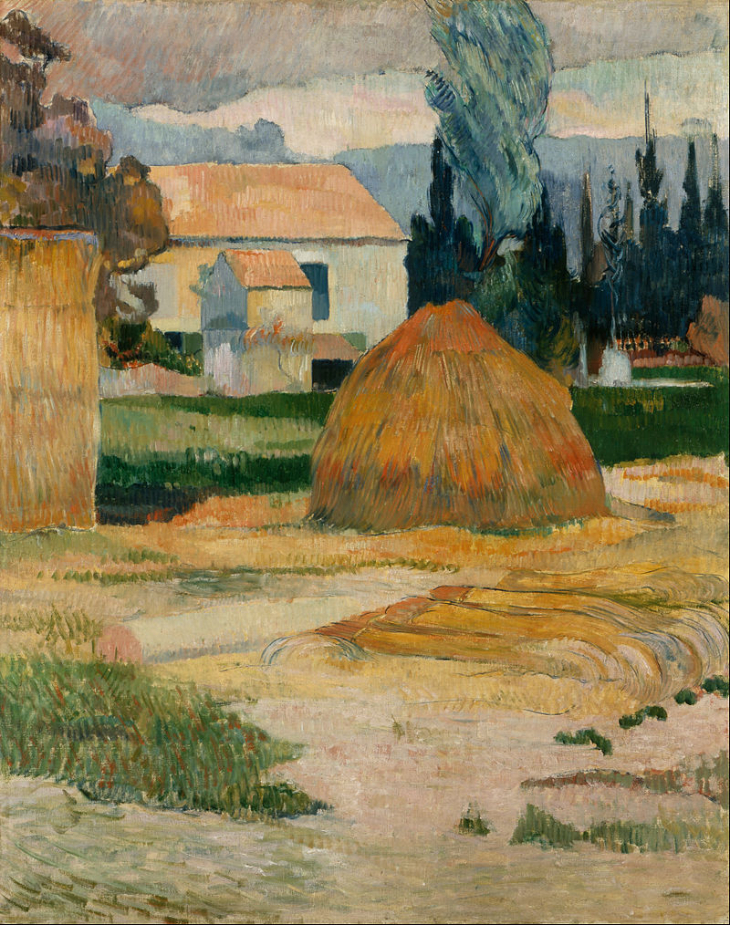 Paul Gauguin -  10. Landscape near Arles, 1888