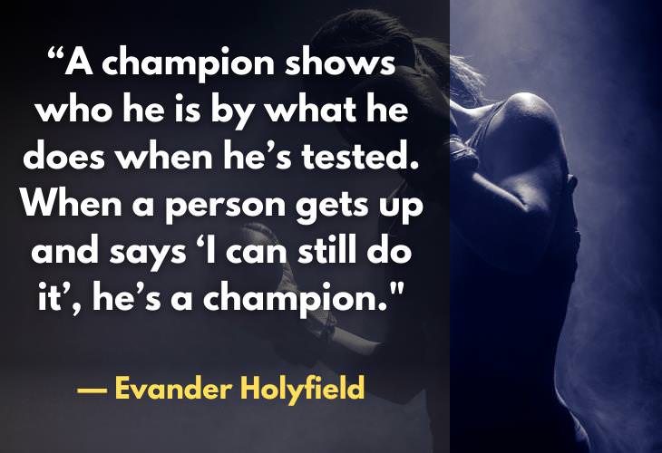 Boxing Quotes, champion