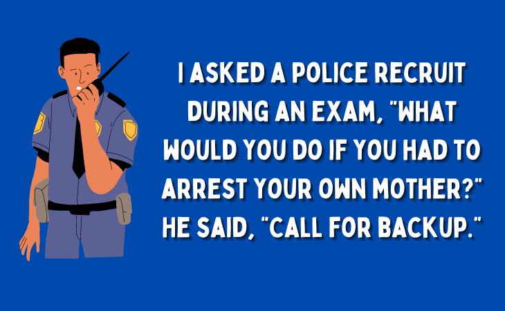 Mom Jokes, police