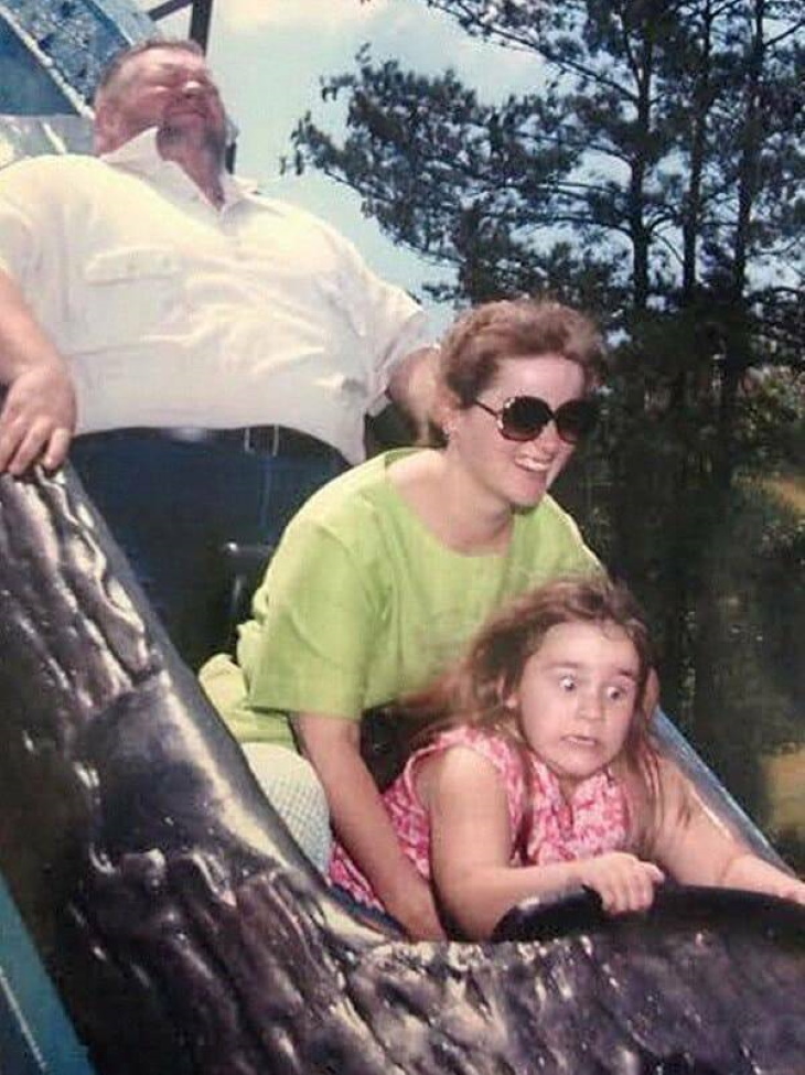 Funny Roller Coaster Pics family photo