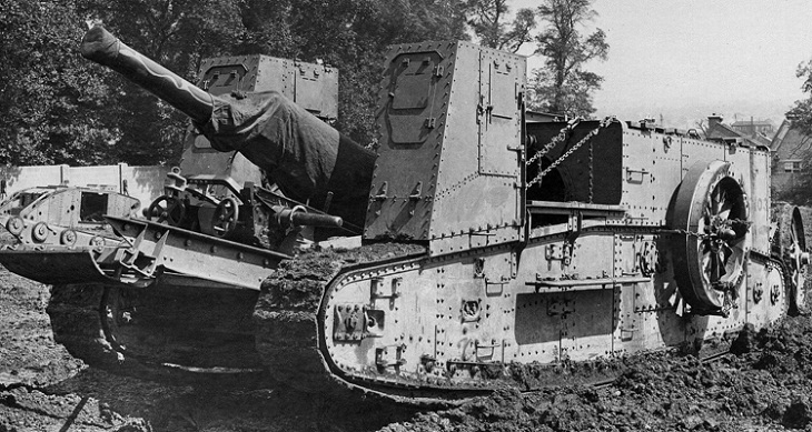 Vehicles from WWI, Gun Carrier 