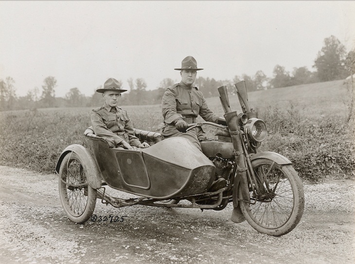 Vehicles from WWI, Harley Davidson 