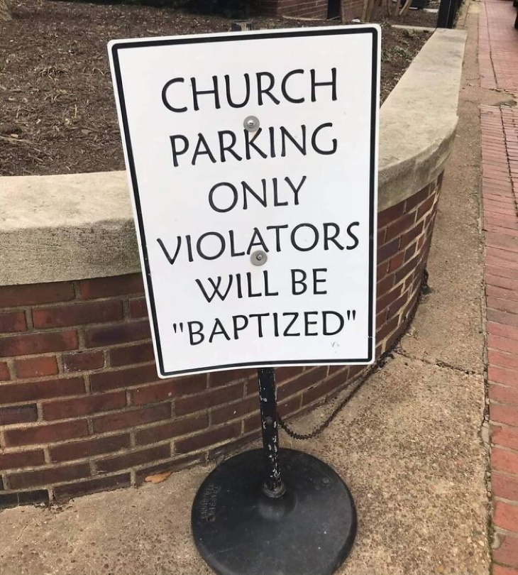 Quotation Mark Errors crurch parking