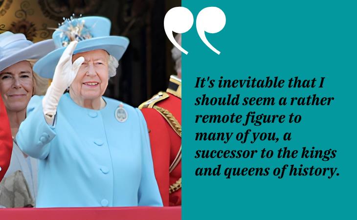 Queen Elizabeth II Quotes, kings and queens