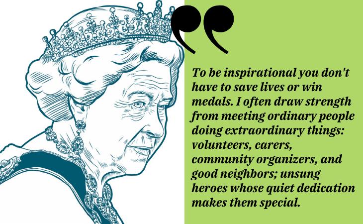 Queen Elizabeth II Quotes, inspirational 