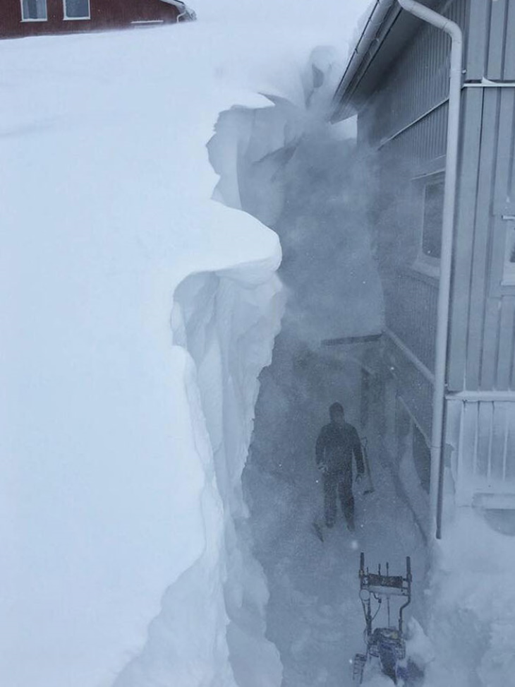 Creepy Nature Riksgränsen Ski Resort In Northern Sweden