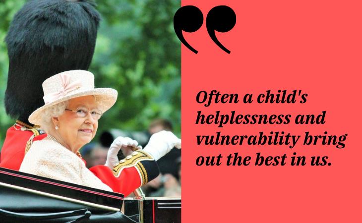Queen Elizabeth II Quotes, child