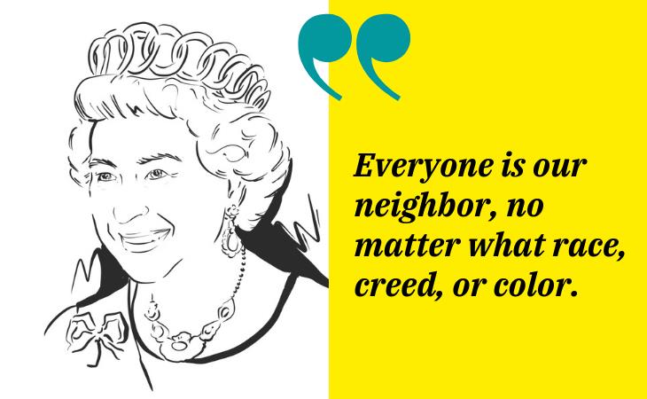 Queen Elizabeth II Quotes, neigbor