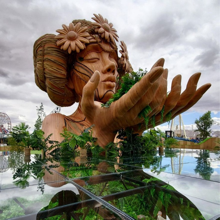Nature-Inspired Sculptures, mother nature