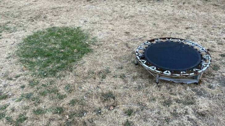 Heatwaves, trampoline 