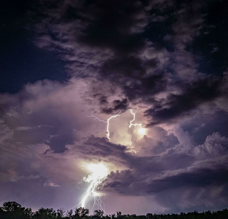 Photos of Storms Behind an angry storm - photo taken in Powhatan, Virginia