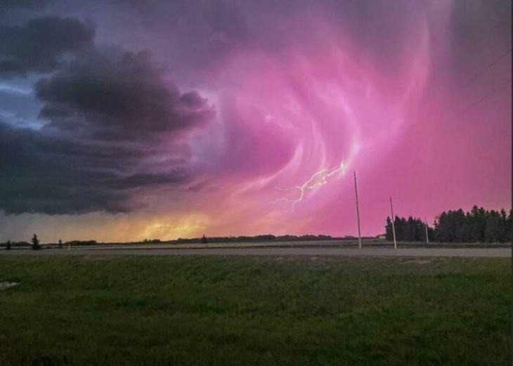 Photos of Storms Edmonton Canada