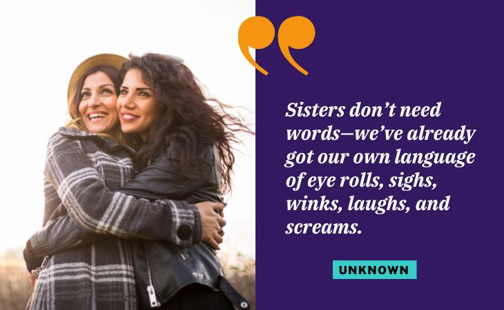 Quotes About Sisters, connection