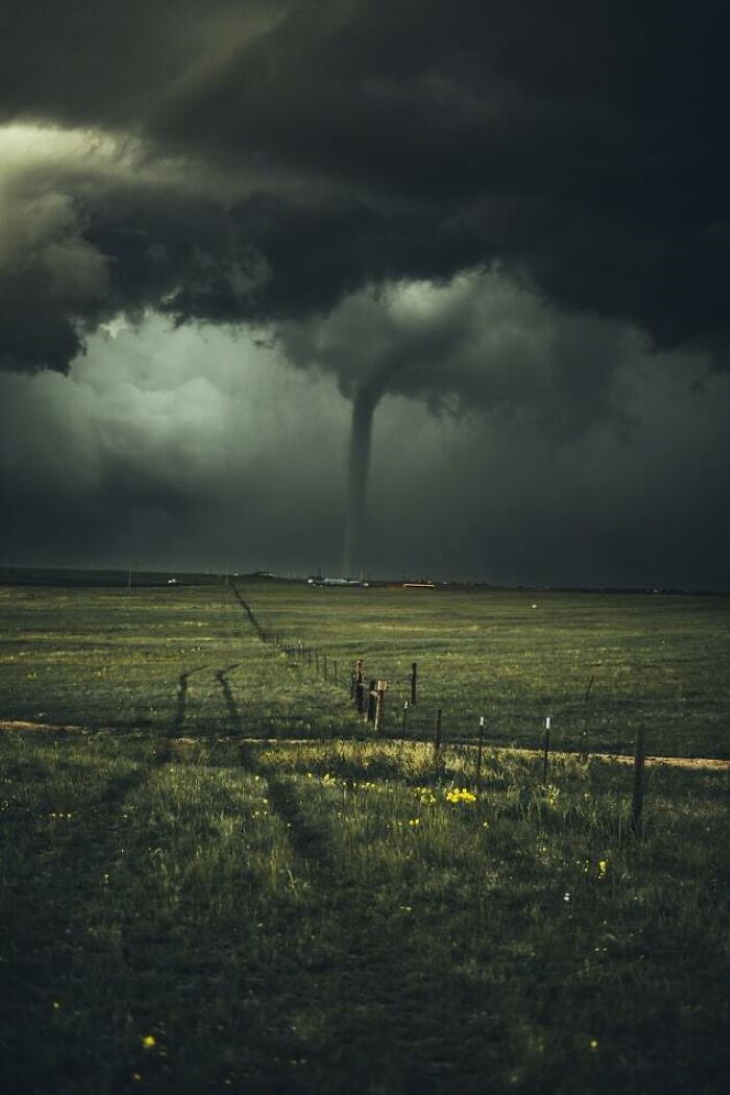 Photos of Storms A tornado taken in Wyoming, USA