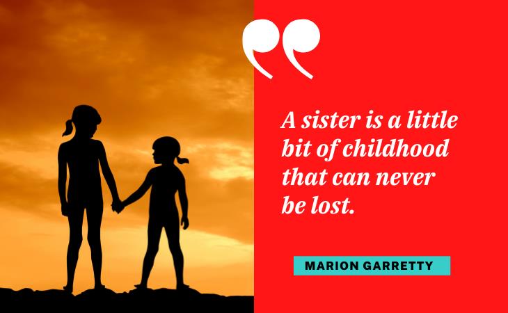 Quotes About Sisters, childhood