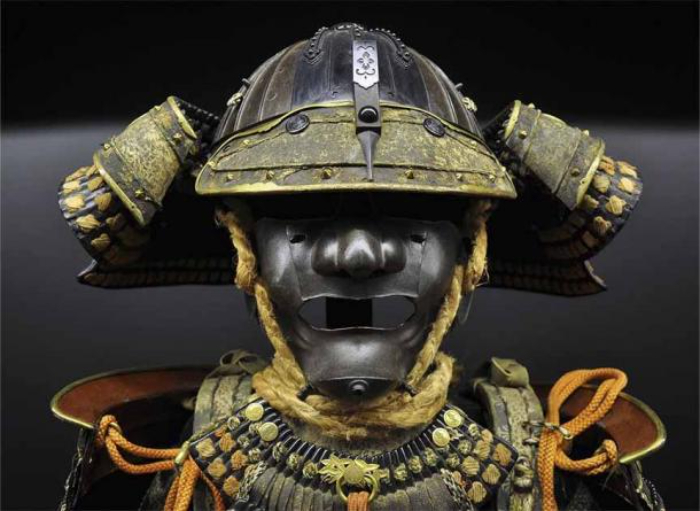 capacete antigo - 1. Capacete de samurai japonês