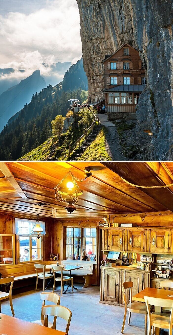 Cool Hotels Aescher Cliff Hotel - Switzerland