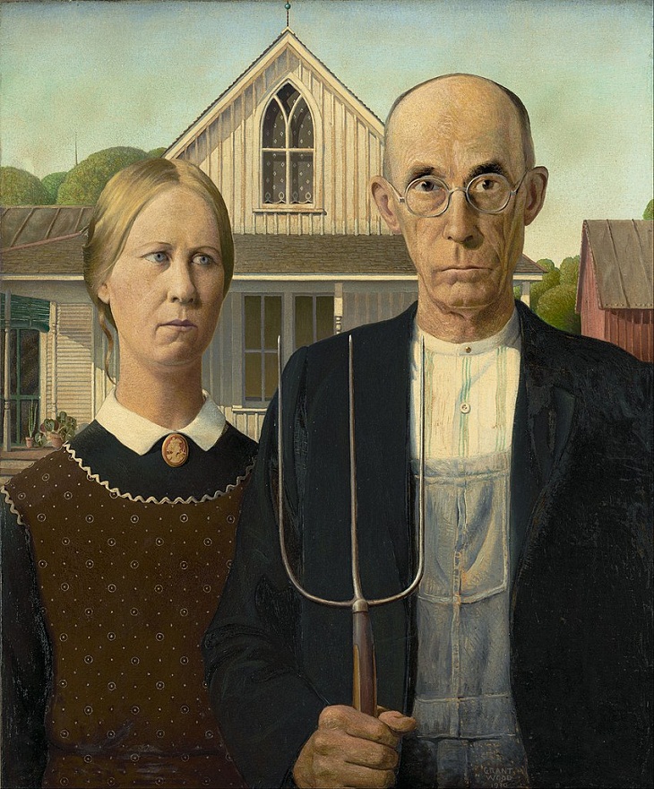 Famous Paintings, American Gothic