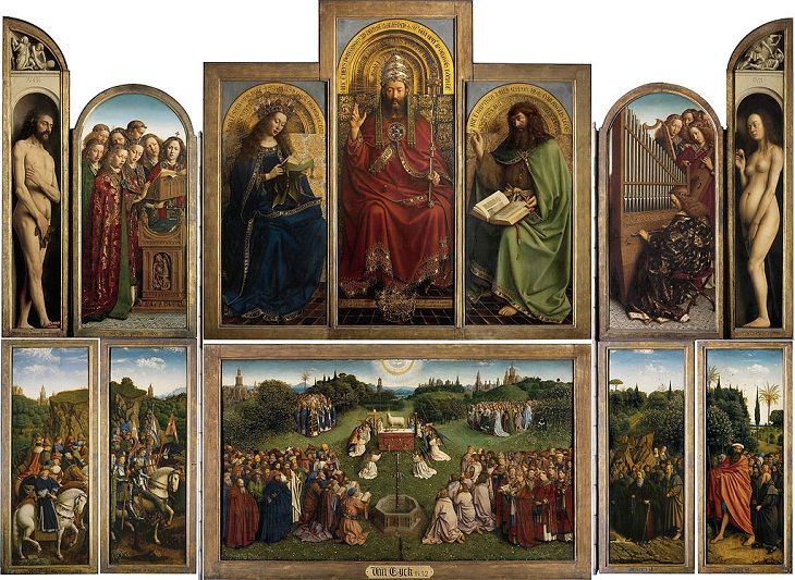 Famous Paintings, The Ghent Altarpiece