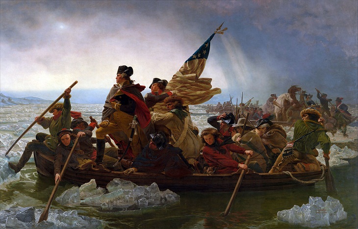 Famous Paintings, Washington Crossing the Delaware