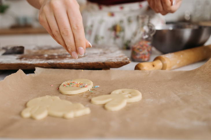 Every Type of Kitchen Paper sprinkles on cookies