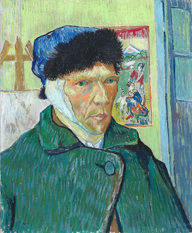 Famous Paintings, Self-Portrait with Bandaged Ear