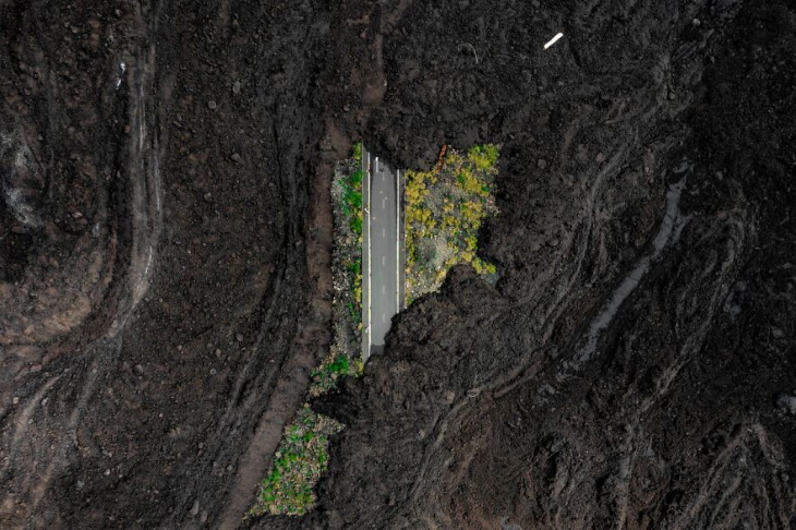 Drone Photos Aftermath Of La Palma’s Volcano Eruption By Enrico Pescantini