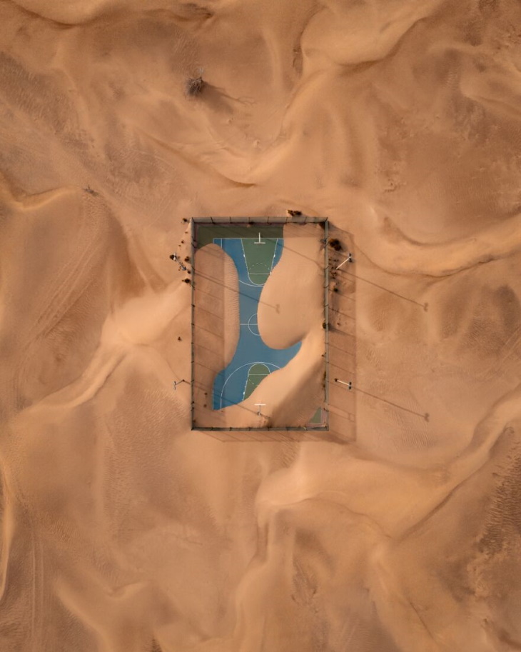 Drone Photos "After Sand Storm" by Yura Borschev