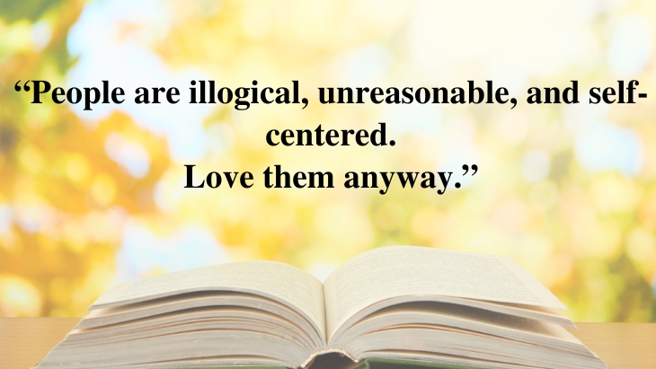 The Most Famous Inspirational Poems in English Literature ‘The Paradoxical Commandments’ by Kent M. Keith (1968)