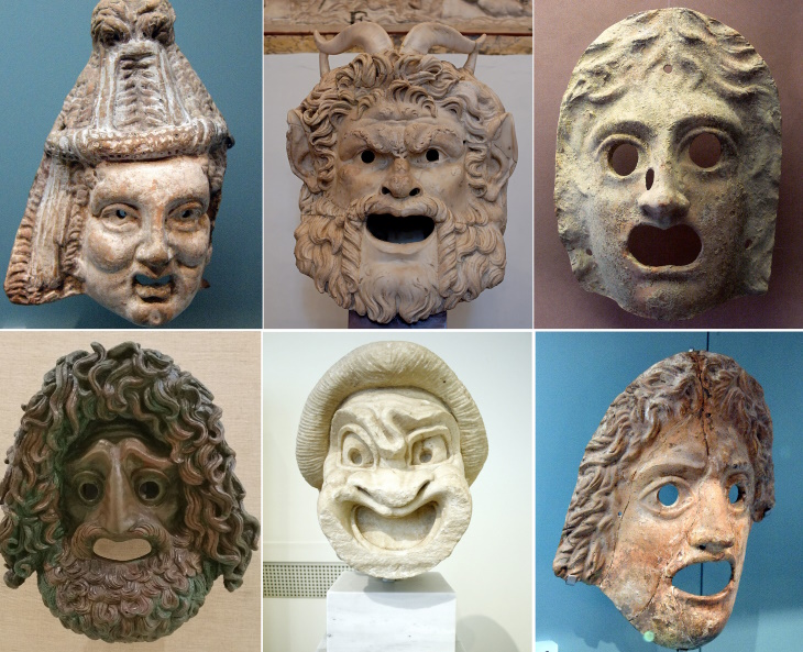 History of Masks Greek and Roman Theater Masks