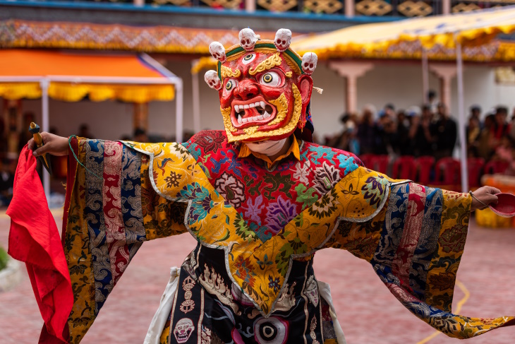 History of Masks Tibetan Cham Masks