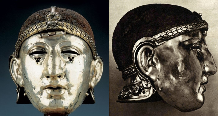 History of Masks The Emesa Helmet
