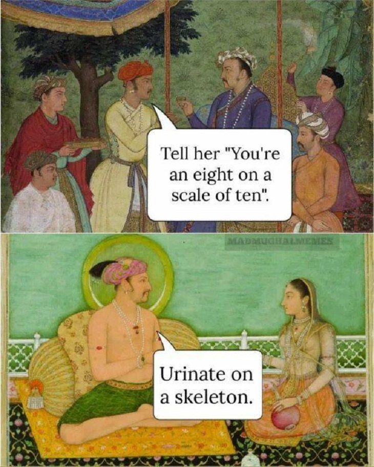  Classical Art Memes, mughals