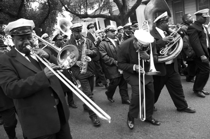 New Orleans - a funerary parade
